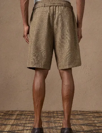 Pantaloni scurti Anewsta, maro