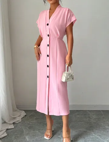 Rochie medie SHEIN, roz