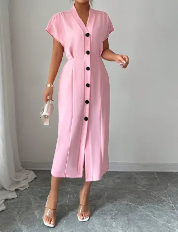 Rochie medie SHEIN, roz