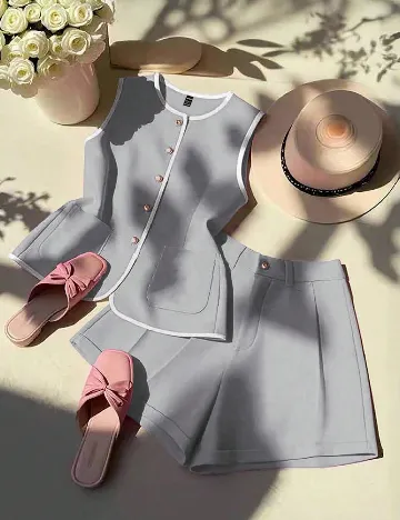 Compleu SHEIN, gri