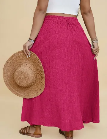 Fusta SHEIN CURVE, roz