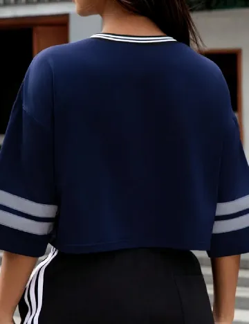 Tricou SHEIN, bleumarin