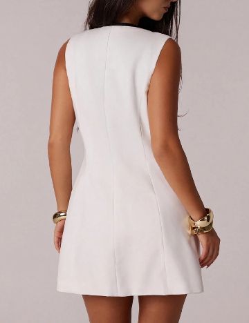 Rochie scurta SHEIN, alb
