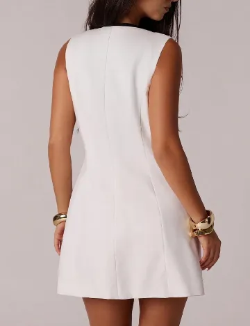 Rochie scurta SHEIN, alb