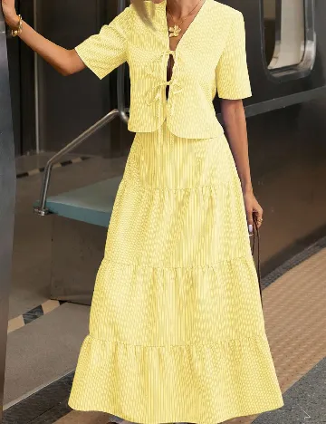 Compleu SHEIN, galben