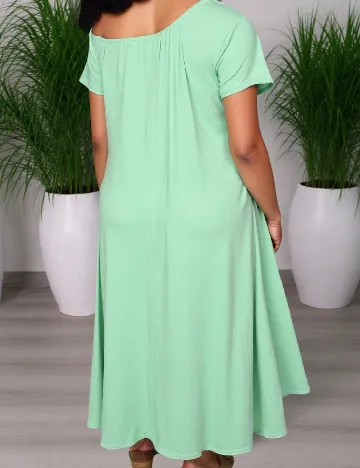 Rochie lunga SHEIN CURVE, verde