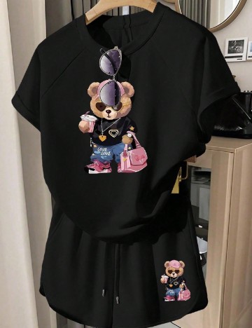 Compleu SHEIN CURVE, negru