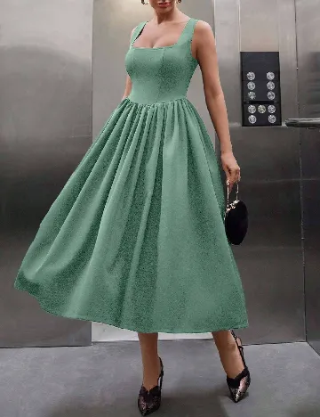 Rochie medie SHEIN, verde