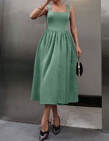 Rochie medie SHEIN, verde