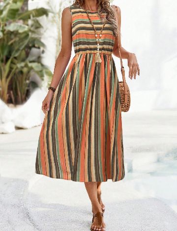 Rochie medie Emery Rose, mix culori