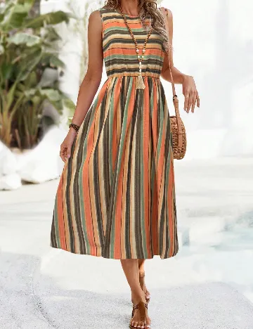 Rochie medie Emery Rose, mix culori