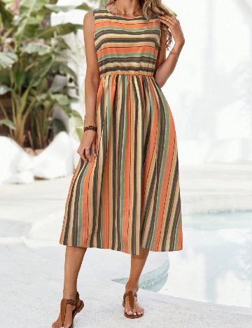 Rochie medie Emery Rose, mix culori