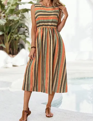 Rochie medie Emery Rose, mix culori