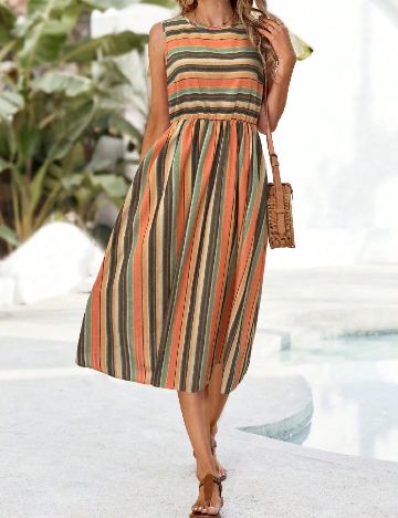 Rochie medie Emery Rose, mix culori