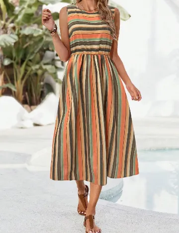 Rochie medie Emery Rose, mix culori