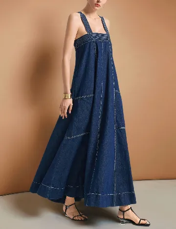 Rochie lunga SHEIN, bleumarin