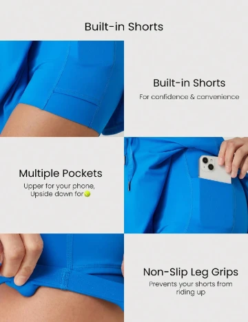 Salopeta GLOWMODE, albastru