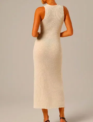 Rochie lunga Forever 21, crem