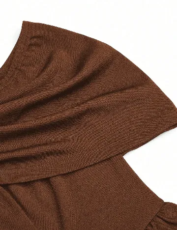 Rochie medie SHEIN CURVE, maro