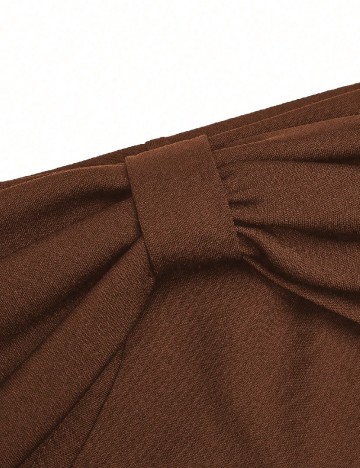 Rochie medie SHEIN CURVE, maro