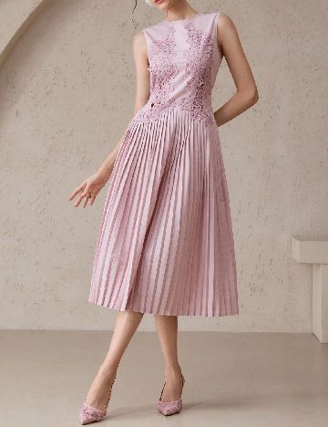 Rochie medie SHEIN, roz