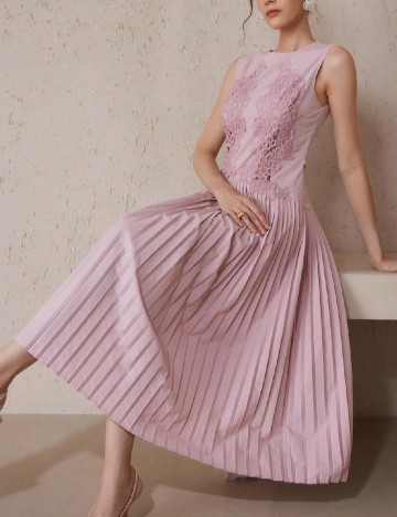 Rochie medie SHEIN, roz