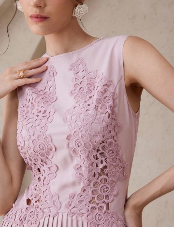 Rochie medie SHEIN, roz