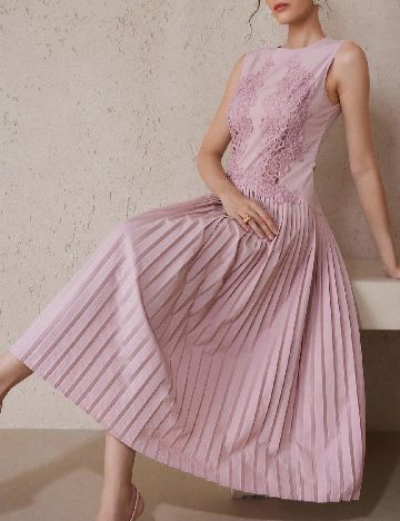 Rochie medie SHEIN, roz