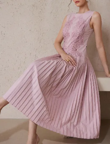 Rochie medie SHEIN, roz