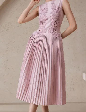 Rochie medie SHEIN, roz