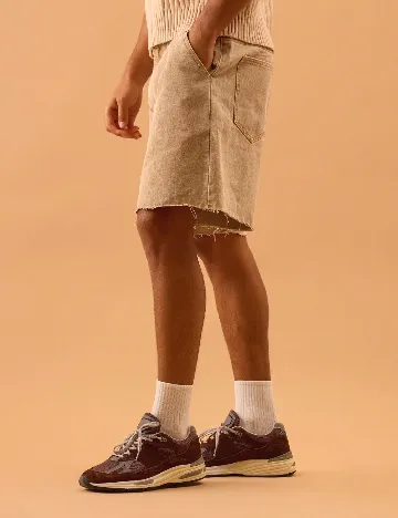 Pantaloni scurti Musero, maro deschis