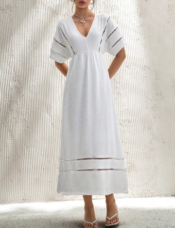 Rochie lunga SHEIN, alb