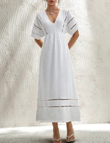 Rochie lunga SHEIN, alb