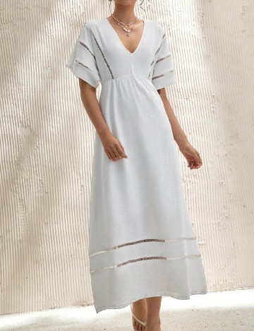 Rochie lunga SHEIN, alb