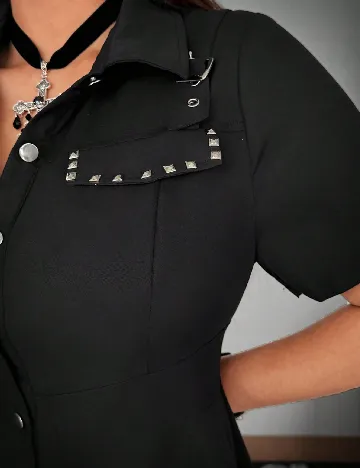 Rochie scurta SHEIN CURVE, negru