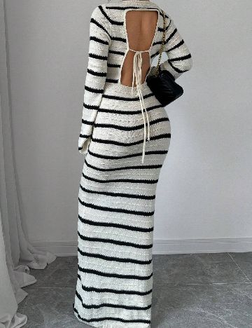 Rochie lunga SHEIN, ecru