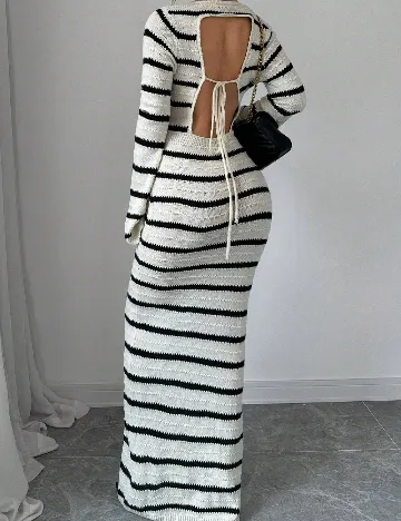 Rochie lunga SHEIN, ecru