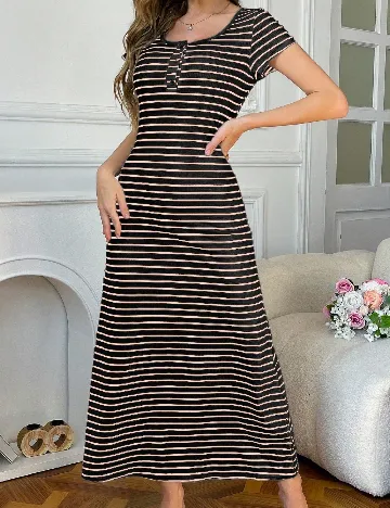 Rochie lunga SHEIN, bleumarin inchis