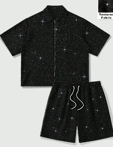 Compleu Romwe, negru