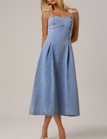 Rochie medie SHEIN, albastru