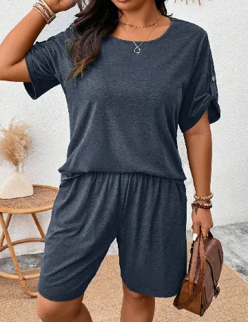 Compleu Emery Rose Curve, albastru