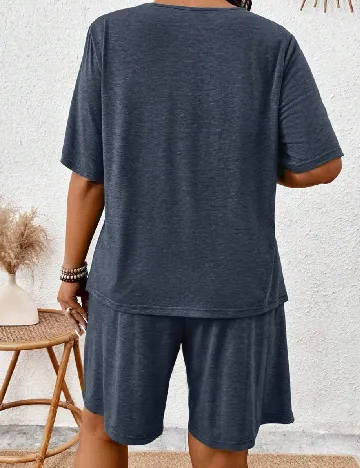 Compleu Emery Rose Curve, albastru