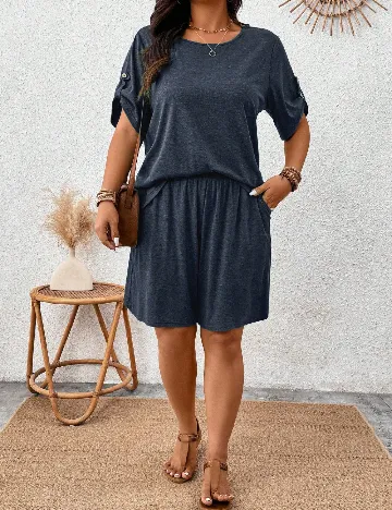 Compleu Emery Rose Curve, albastru