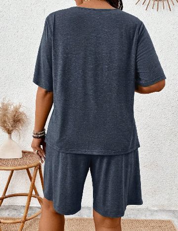 Compleu Emery Rose Curve, albastru