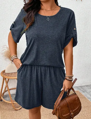 Compleu Emery Rose Curve, albastru