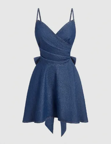 Rochie scurta SHEIN, bleumarin