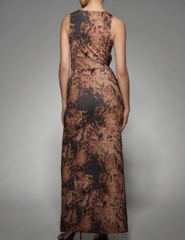 Rochie lunga Missguided, animal print