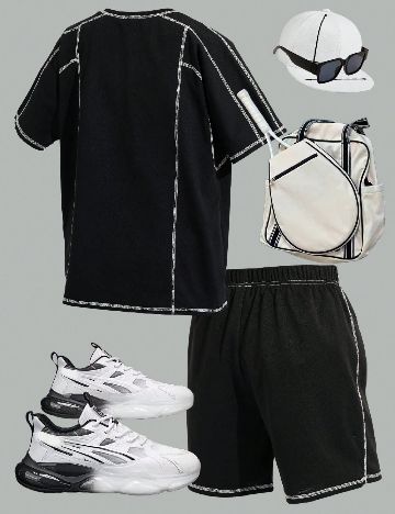 Compleu Shein Kids, negru