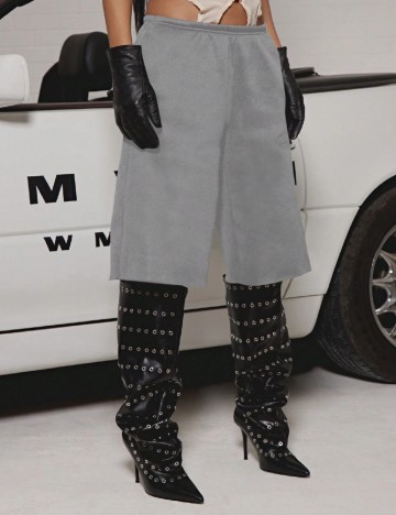 Pantaloni scurti SUMWON, gri