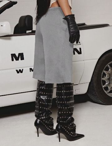 Pantaloni scurti SUMWON, gri